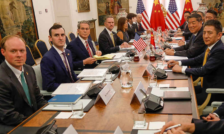 US, China end first day of talks in  Spain on trade, TikTok deadline